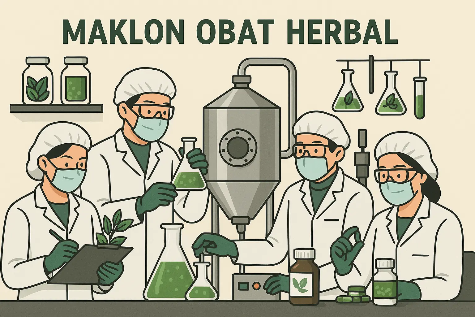 Maklon Obat Herbal Legal, Aman, dan Gak Pake Drama
