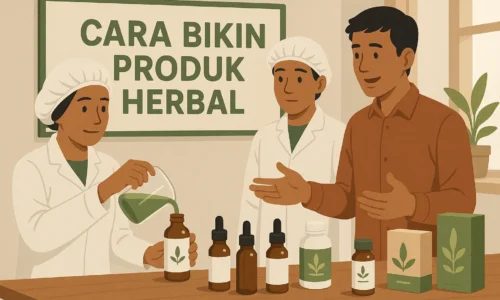 cara bikin produk herbal