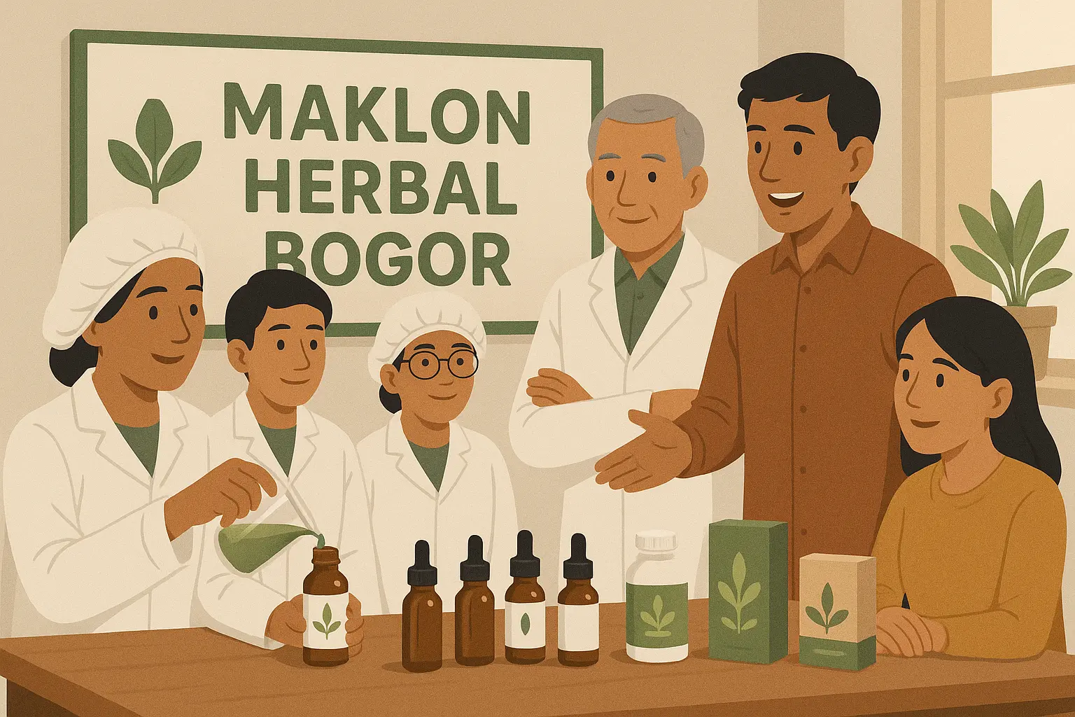 maklon herbal bogor