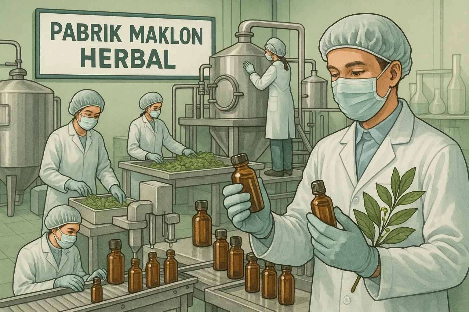 pabrik maklon herbal