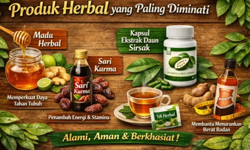 Produk Herbal yang Paling Diminati